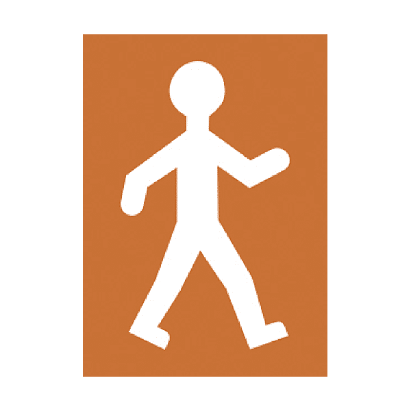 Pochoir piéton MDH photo du produit visuel_1 2XL