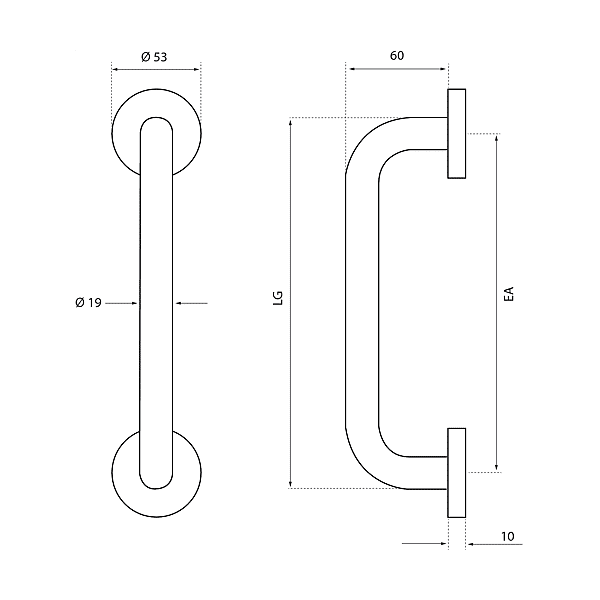 Poignée bâton de maréchal FIX4003 photo du produit visuel_1 2XL