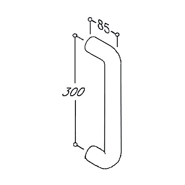 Poignée bâton de maréchal STG 88 photo du produit visuel_1 2XL