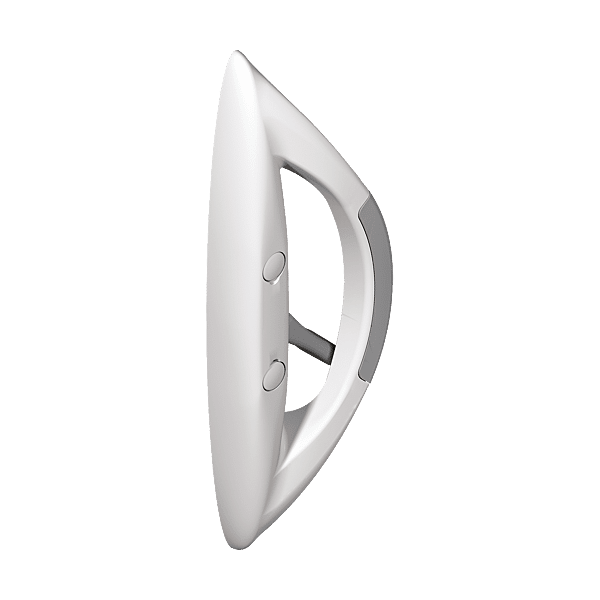 Poignée butée double manœuvre mobile blanc ral 9016S photo du produit visuel_1 2XL