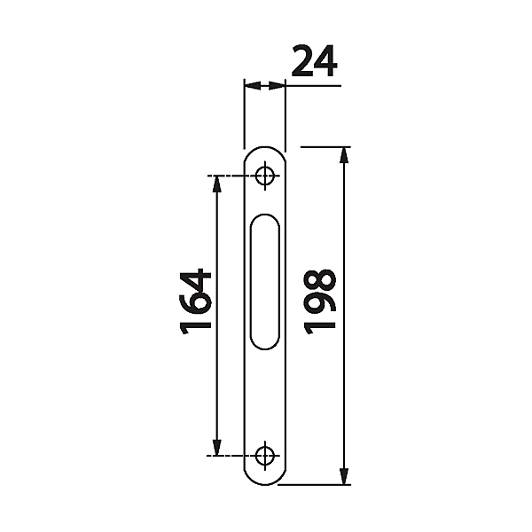 Poignée double pour coulissant Silène photo du produit visuel_1 2XL
