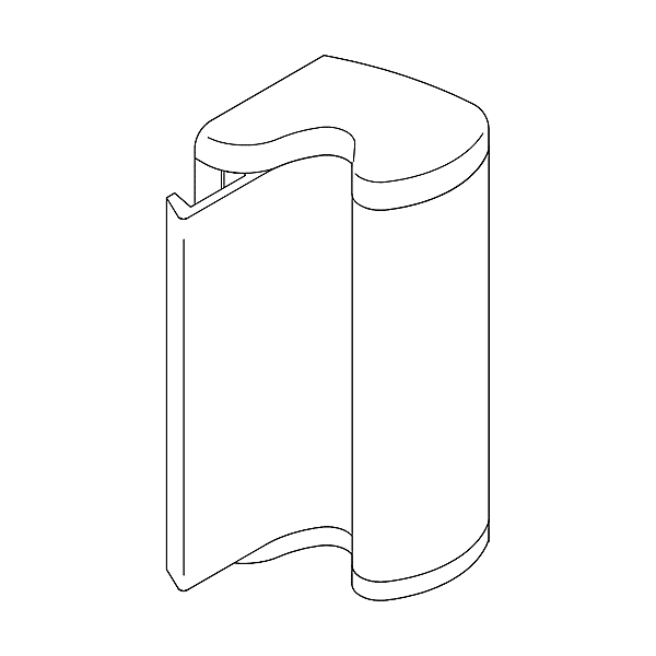 Poignée pour coulissant Sorgho standard photo du produit visuel_1 2XL