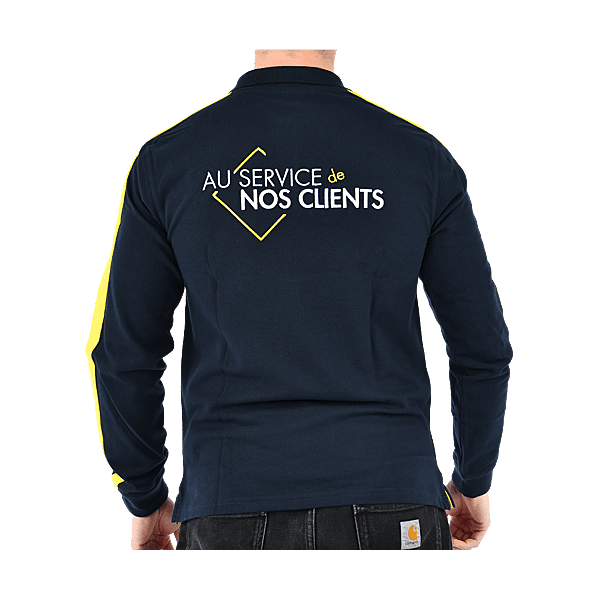 Polo manches longues Trenois Decamps photo du produit visuel_1 2XL