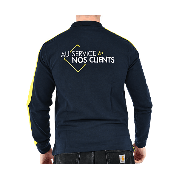 Polo manches longues Trenois Setin photo du produit visuel_1 2XL