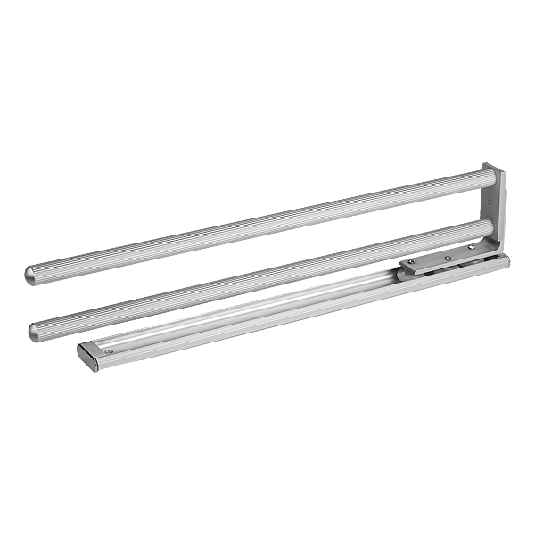 Porte-serviettes coulissant 2 bras photo du produit visuel_1 2XL