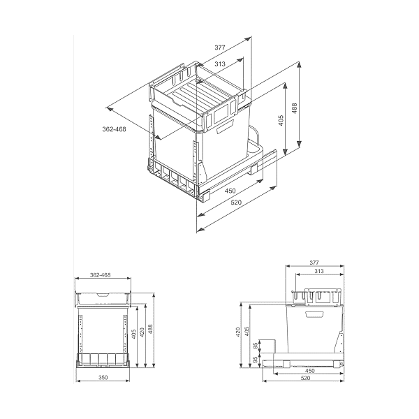 Poubelle Top-comfort photo du produit visuel_1 2XL