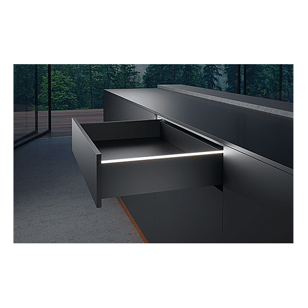 Profil avec éclairage pour tiroir AvanTech You photo du produit visuel_1 2XL