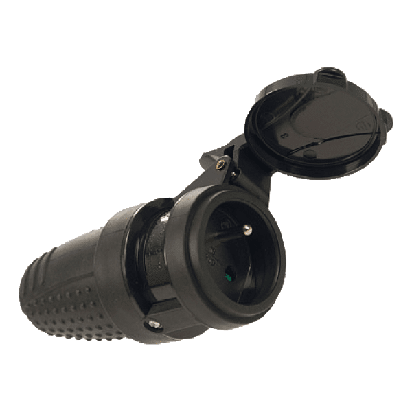 Prolongateur femelle 2 pôles + terre PFEPE photo du produit visuel_1 2XL