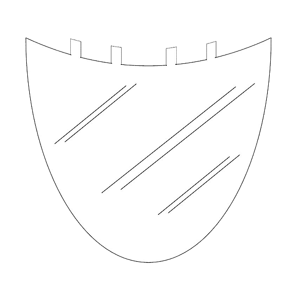 Protection extérieure pour visière de masque Navitek photo du produit visuel_1 2XL