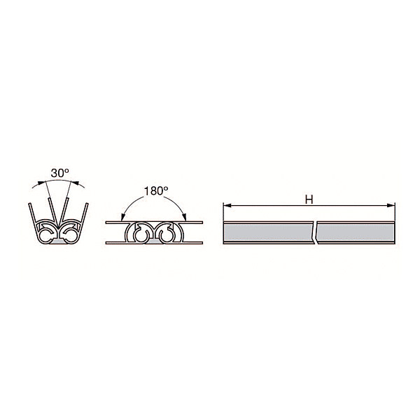 Raccord de plinthe angle réglable de 30° à 180° photo du produit visuel_1 2XL