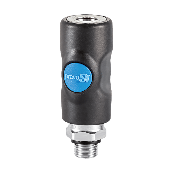 Raccord rapide sécurisé fileté mâle ISO B photo du produit visuel_1 2XL