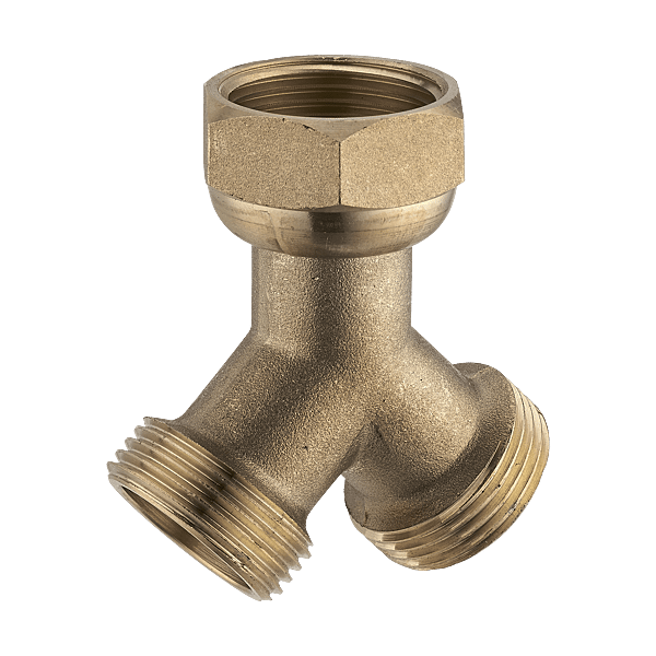 Raccord Y 2 mâles - 1 femelle écrou libre photo du produit visuel_1 2XL