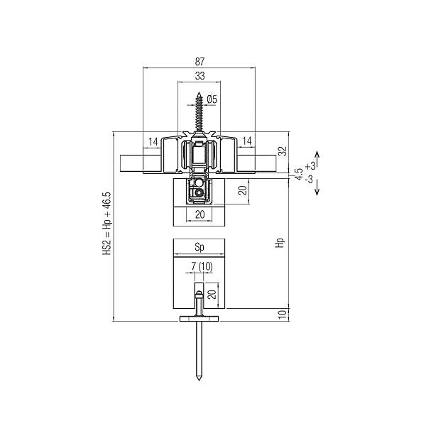 Rail  photo du produit visuel_1 2XL