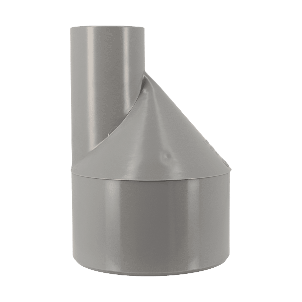 Réduction excentrée Ø100 PVC mâle - femelle photo du produit visuel_1 2XL