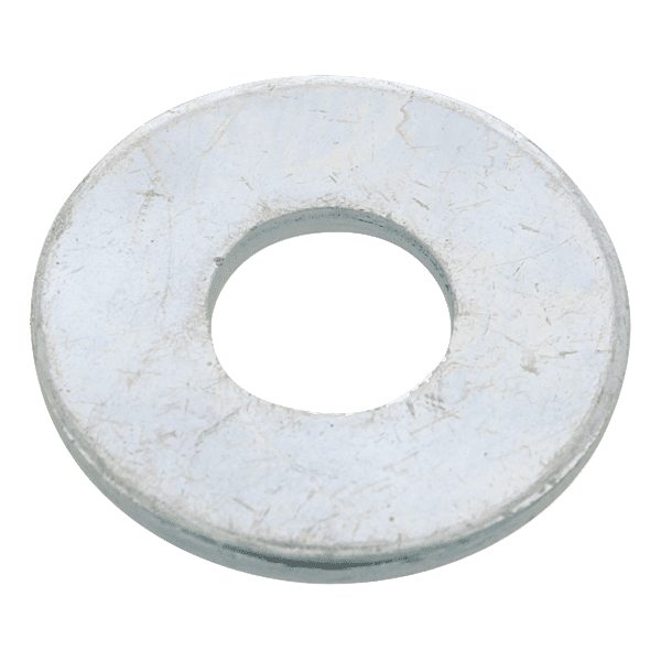 Rondelle plate large LU acier zingué blanc photo du produit visuel_1 2XL