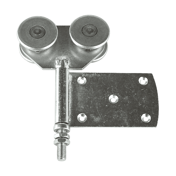Roulette double sur monture demi-charnière photo du produit visuel_1 2XL
