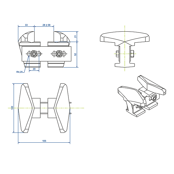 Sabot réglable photo du produit visuel_1 2XL