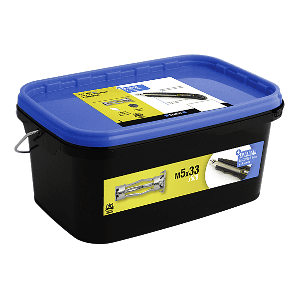 Seau 500 chevilles métalliques HWA photo du produit visuel_1 2XL