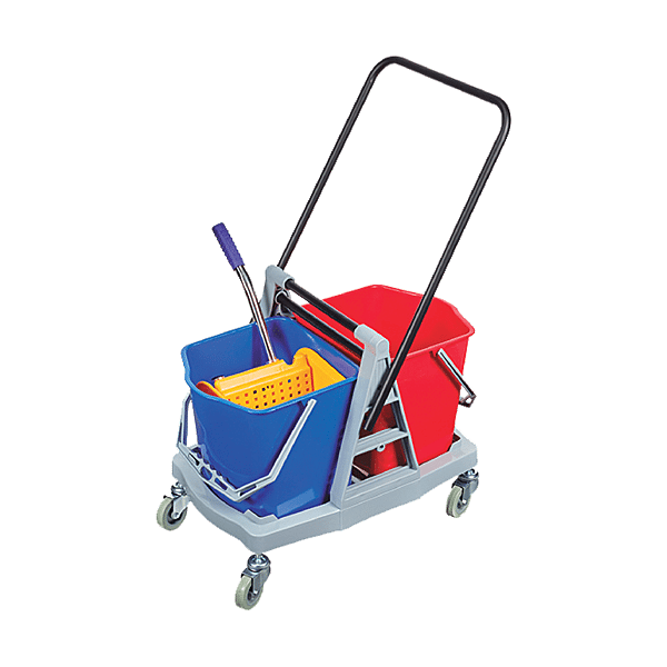 Seau avec presse sur chariot photo du produit visuel_1 2XL