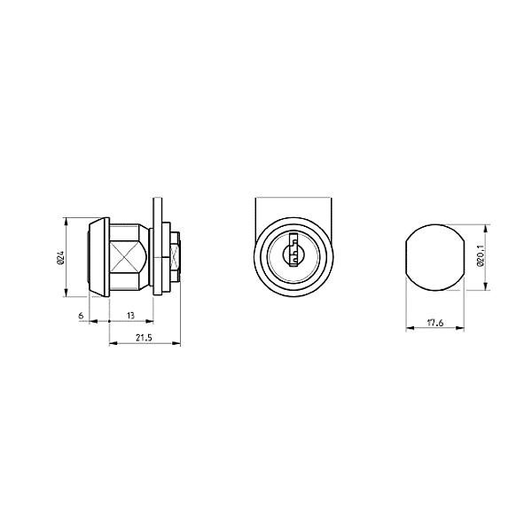 Serrure à came batteuse 911-6 photo du produit visuel_1 2XL