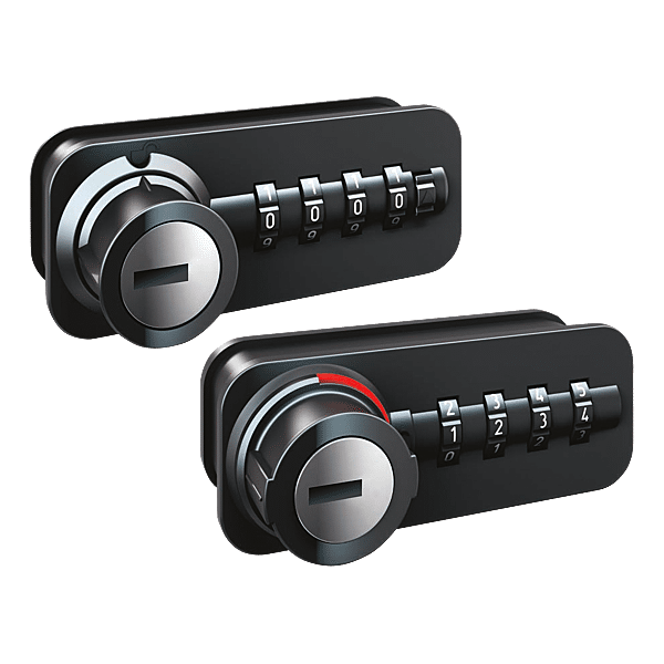 Serrure à code mécanique Dial Lock 58.01 fermeture à came batteuse photo du produit visuel_1 2XL