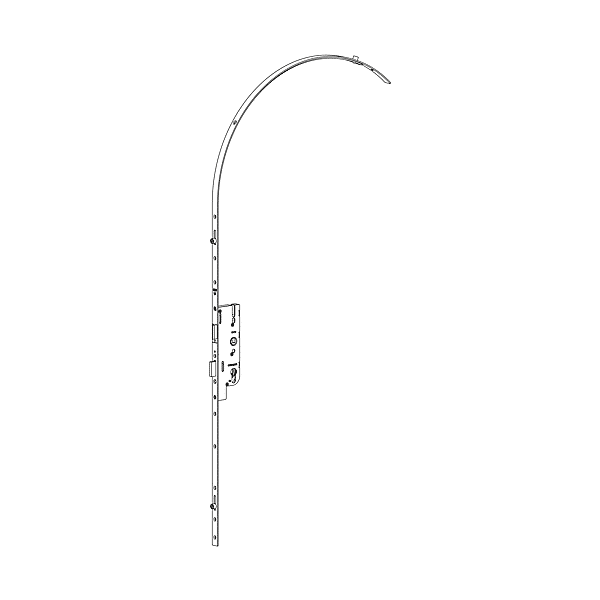 Serrure à encastrer multipoints GU-EUROPA R3 photo du produit visuel_1 2XL