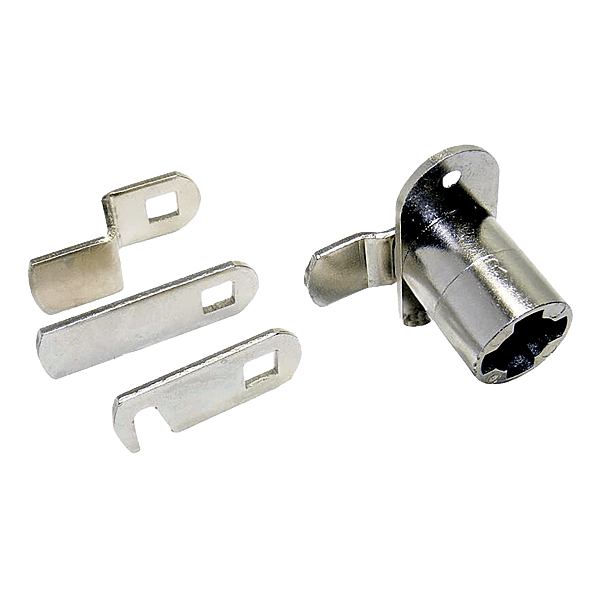 Serrure de meuble à cylindre à levier coudure photo du produit visuel_1 2XL