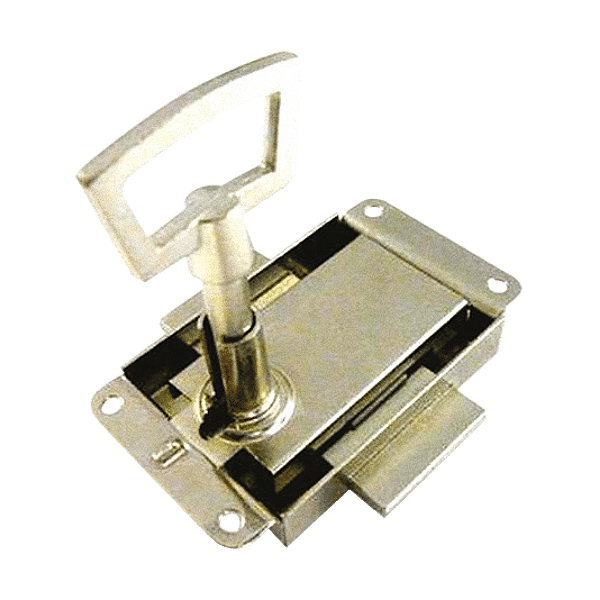 Serrure de meuble à patte en applique 881-40 photo du produit visuel_1 2XL