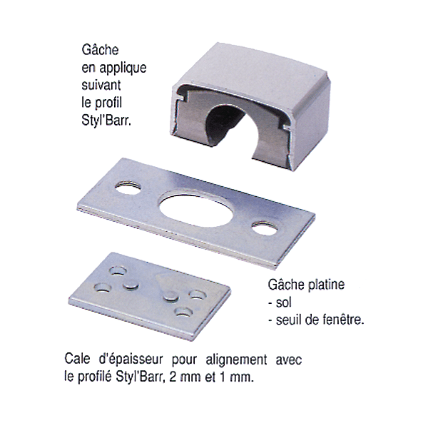 Serrure en applique multipoints Styl'Barr photo du produit visuel_1 2XL