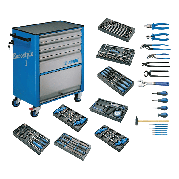 Servante d'atelier garnie 135 outils 200046 photo du produit visuel_1 2XL