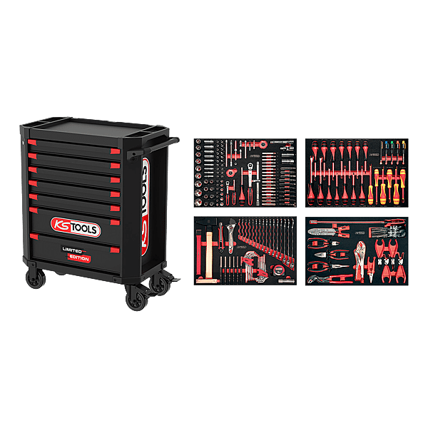 Servante d'atelier garnie 314 outils Edition limitée photo du produit visuel_1 2XL