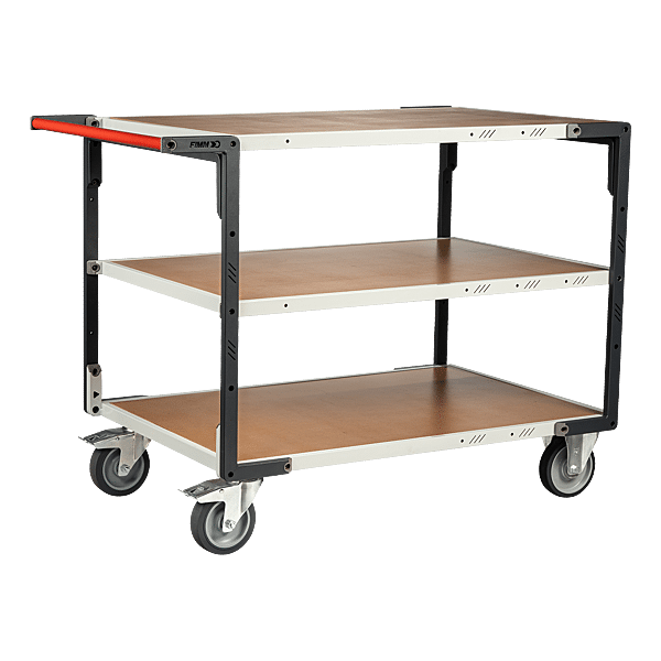 Servante Flat-Pack 3 plateaux photo du produit visuel_1 2XL