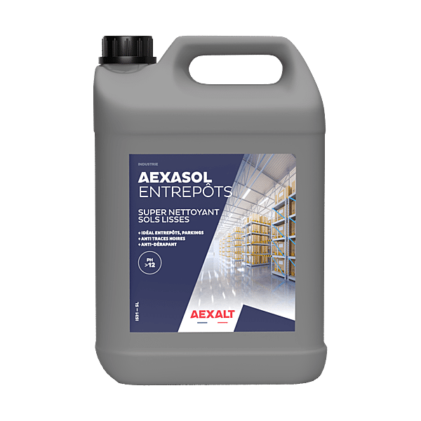 Super nettoyant pour sols lisses Aexasol entropôts photo du produit visuel_1 2XL