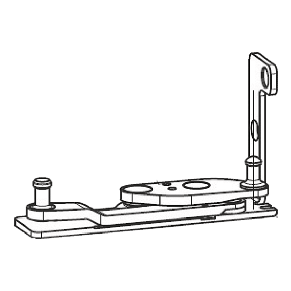 Support d'angle rotation basse UNI-JET SCF photo du produit visuel_1 2XL