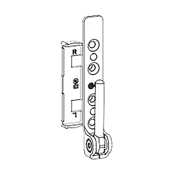 Support d'angle UNI-JET M6/12 photo du produit visuel_1 2XL