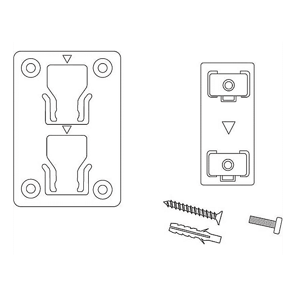Support de montage mural photo du produit visuel_1 2XL