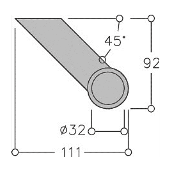 Support en biais pour bâton de maréchal photo du produit visuel_1 2XL