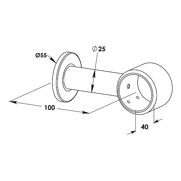 Support haut droit Quartz pour barre d'appui photo du produit visuel_1 2XL