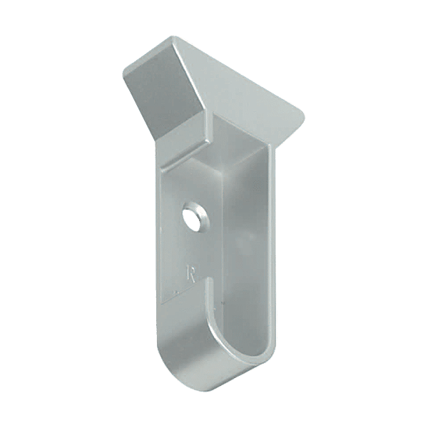 Support latéral plastique droit pour barre de penderie ovale photo du produit visuel_1 2XL