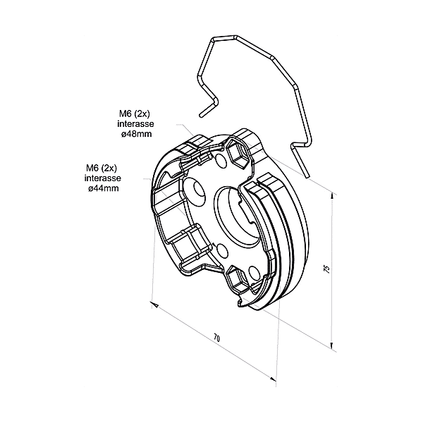 Support moteur universel photo du produit visuel_1 2XL