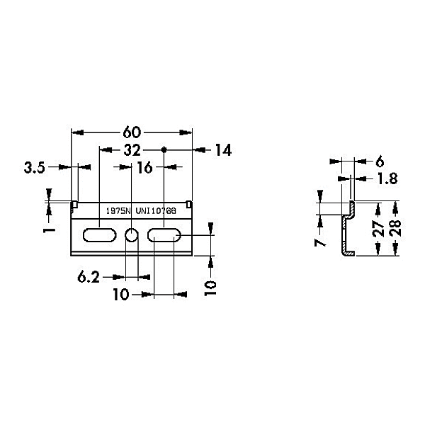 Support mural 875 photo du produit visuel_1 2XL