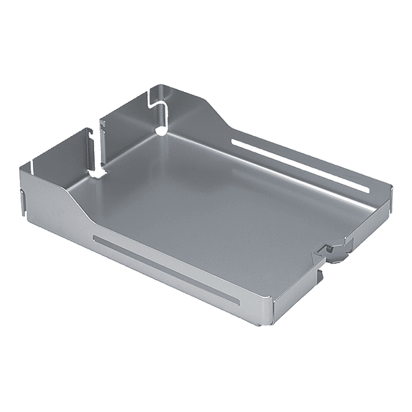 Tablette Libell acier époxy argent photo du produit visuel_1 2XL