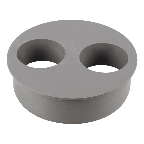 Tampon de réduction double Ø125 PVC mâle - femelle photo du produit visuel_1 2XL