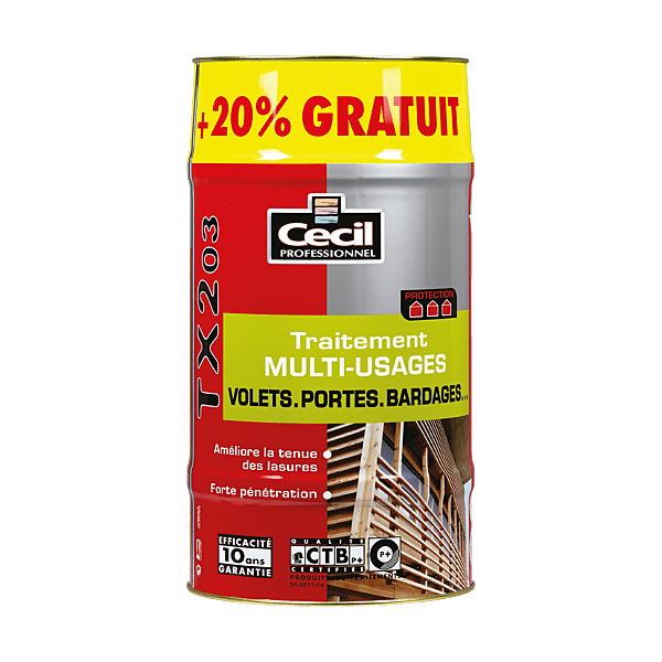 Traitement pour bois multi-usages TX203 photo du produit visuel_1 2XL