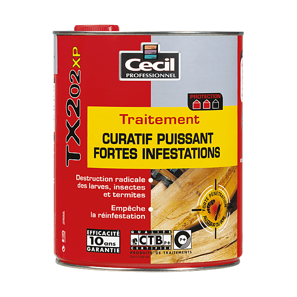 Traitement pour bois TX202 XP photo du produit visuel_1 2XL