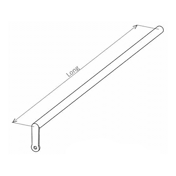 Tringle ronde pour espagnolette Rustique photo du produit visuel_1 2XL