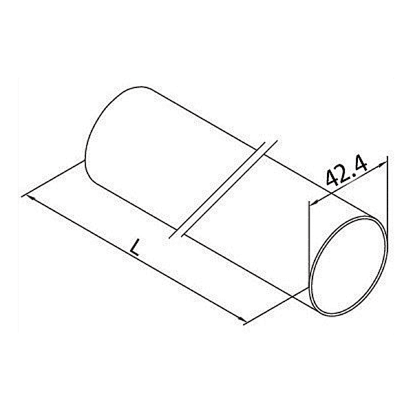 Tube pour main-courante photo du produit visuel_1 2XL