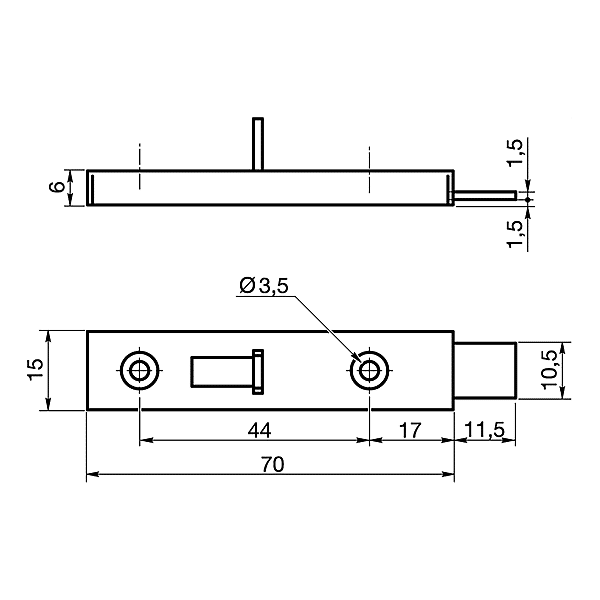 Verrou d'armoire photo du produit visuel_1 2XL