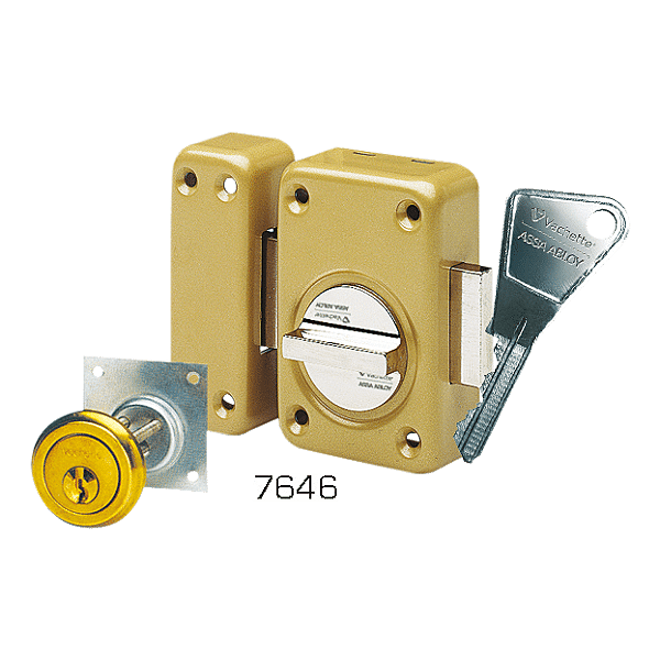 Verrou extensible à bouton tournant V136 photo du produit visuel_1 2XL