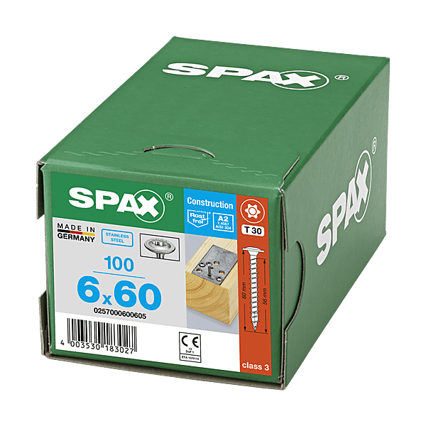 Vis à bois tête disque torx inox A2 photo du produit visuel_1 2XL